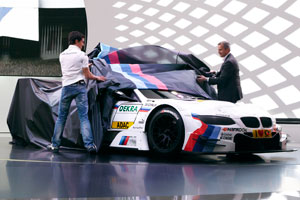 Präsentation des neuen BMW M3 DTM Fahrzeugs beim Genfer Autosalon 2012