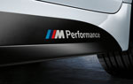 BMW M Performance Seitenschweller links, BMW M Performanced Badge