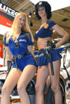 Essen Motor Show 2008: Micaela Schfer (rechts)