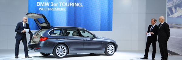 AMI Leipzig, Pressekonferenz BMW Group, Weltpremiere BMW 3er Touring