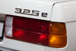 BMW 325e (Modell E30), Typbezeichnung auf der Heckklappe