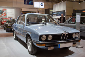 BMW 518 (Modell E12) von Christian Hagebusch (5er E12 und E18 IG) auf der Techno Classica 2012 in Essen