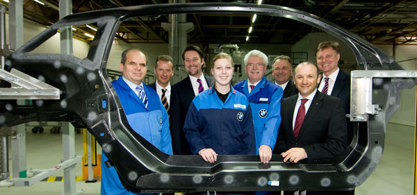 BMW Werk Landshut � Er�ffnung neues Innovations- und Produktionszentrum CFK (Carbon) f�r BMW i Modelle