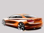 BMW 2er Coupe, Designskizze