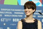 Anne Hathaway bei der 'Les Miserables' Presse Konferenz im Grand Hyatt Hotel Berlin