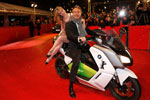 Hannes Jaenicke und ein Gast bei der 'The Grandmaster' Premiere - bei der 63. Berlinal