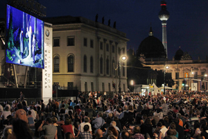 'Staatsoper für alle' 2012 auf dem Berliner Bebelplatz