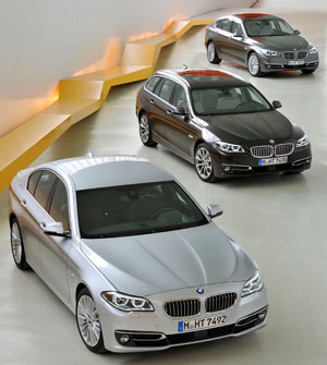 Facelift für die BMW 5er Reihe: Limousine, Touring, Gran Turismo