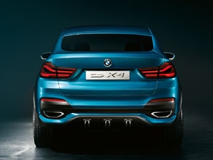 BMW Concept X4, Heckansicht