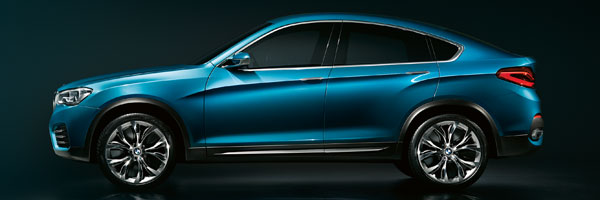 BMW Concept X4, Seitenlinie