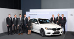 BMW Gesamtvorstand bei der BMW Bilanz Presse Konferenz in München.