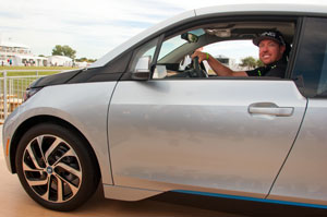 BMW Championship 2013 - Hunter Mahan schlgt ein Hole-in-one und gewinnt einen BMW i3.