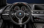 BMW M6 Coup, BMW M Performance, BMW M Performance Lenkrad Alcantara mit Carbonblende und Race-Display, BMW M Performance Interieurleisten Carbon.