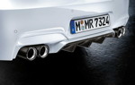 BMW M6 Coup, BMW M Performance Heckdiffusor Carbon, BMW M Performance Endrohrblende Carbon.