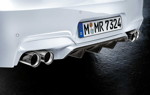 BMW M6 Coup, BMW M Performance, BMW M Performance Heckdiffusor Carbon, BMW M Performance Endrohrblende Titan.