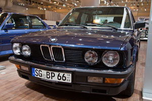 BMW 535i (E28), ausgestellt vom BMW Club 5er E12 und E28 IG, Besitzer: Benjamin Peters, Techno Classica 2013