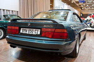 BMW 850Ci (E31), ausgestellt vom BMW 8series ClubE31, Besitzer: Ulrike Freese, Techno Classica 2013