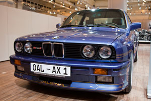 BMW Alpina B6 3.5 S (E30), ausgestellt von der BMW Alpina Gemeinschaft e.V., Besitzer: Reiner Witt ("Alpina0815"), Techno Classica 2013