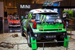 MINI ALL4 Racing Rallye Show Car, ausgestellt auf der Techno Classica 2013 in Essen