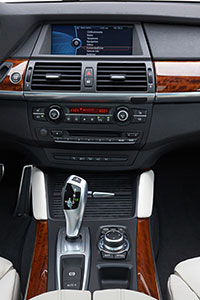 BMW X6, 1. Generation, Modell E71, Interieur, Mittelkonsole