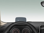 BMW 2er Active Tourer, Head-up-Display mit separater Scheibe wie im neuen MINI