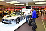 BMW i8 Innovationsreise Google Glass, Flughafen München