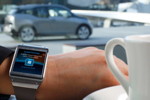 BMW i Remote App für Samsung Galaxy Gear - ClimatizeNow