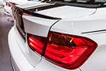 BMW 320d mit BMW M Performance Komponenten: Heckspoiler Carbon (465 Euro)