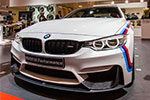 BMW M4 (F82) mit BMW M Performance Komponenten: Frontlippe für die Optik und Erhöung des Anpressdrucks