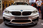 BMW M4 mit BMW M Performance Komponenten: Frontaufsatz schwarz matt (375 Euro)