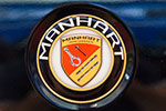 Manhart MH2 auf Basis BMW M235i mit Manhart Logo statt BMW Logo auf der Heckklappe