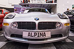 BMW Z8 Roadster Alpina Automatic, 555 insgesamt produzierte Modelle, hier in silber metallic, Leder rot/schwarz