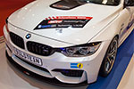 auf der Motorhaube steht es: schnellster BMW am Hockenheimring und am Sachsenring