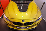 Hamann BMW M4 mit Motorhaube in Sicht-Carbon schwarz, unter der Haube bis zu 517 PS mit Hamann Zusatzsteuergerät