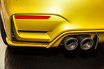 Hamann BMW M4, Auspuff ESD mit Endrohren in Carbon, Durchmesse 90 mm, Heckabschluss 7teilig