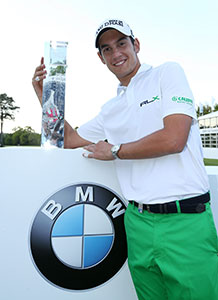 Matteo Manassero (Italien), Sieger der BMW PGA Championship 2013 - Wentworth Club, Virginia Water, Surrey, England.