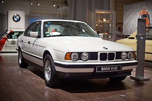 BMW 518i (E34), ausgestellt von der BMW 5er IG E34, Techno Classica 2014