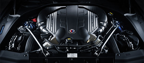 BMW Alpina B6 Bi-Turbo xDrive (F06 LCI), V8-Motor