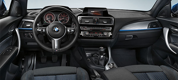 BMW 1er, Facelift 2015 (Modell F20, F21 LCI), Interieur