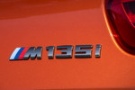 BMW M135i, Facelift 2015, Modell F21, Typbezeichnung am Heck