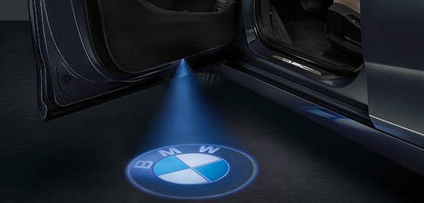 BMW 2er Gran Tourer, Zubehr, BMW LED Trprojektor, BMW LED Einstiegsleiste
