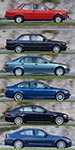 6 Generationen BMW 3er, Seitenansicht