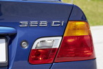 BMW 328 Ci Coupé, Modell E46, Typbezeichnung am Heck