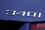 BMW 3er Reihe, Facelift 2015, Modell 340i, Sport Line, Typ-Bezeichnung auf der Heckklappe