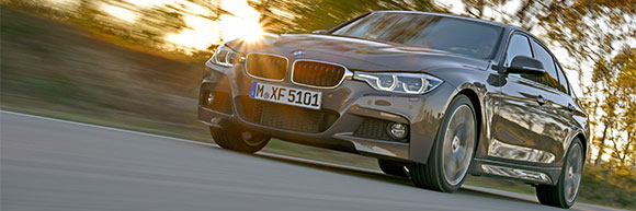 Die neue BMW 3er Limousine. Modell M Sport.