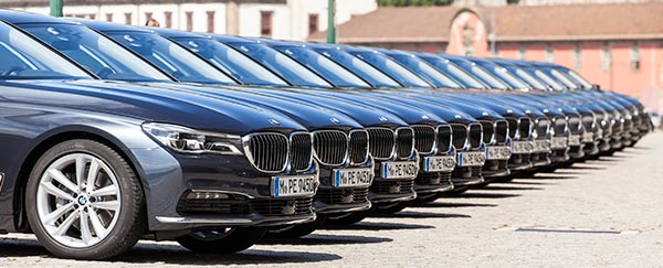 BMW 7er-Reihe in Porto: BMW 750Li xDrive und BMW 730d Limousinen