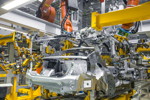 BMW 7er Produktion im Werk Dingolfing, Karosseriebau: Leichtbau, intelligenter Materialmix
