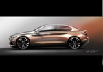 BMW Sedan Compact Sedan, Designskizze