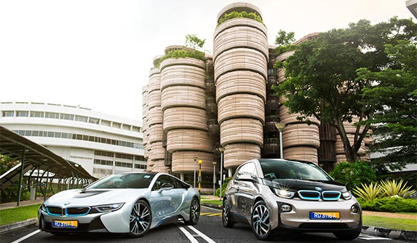 BMW Group und NTU electromobility research