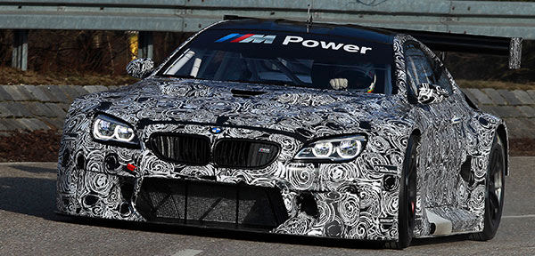 Mnchen, 31. Januar 2015. BMW M6 GT3, Roll-out, Jrg Mller, BMW Werk, Dingolfing.